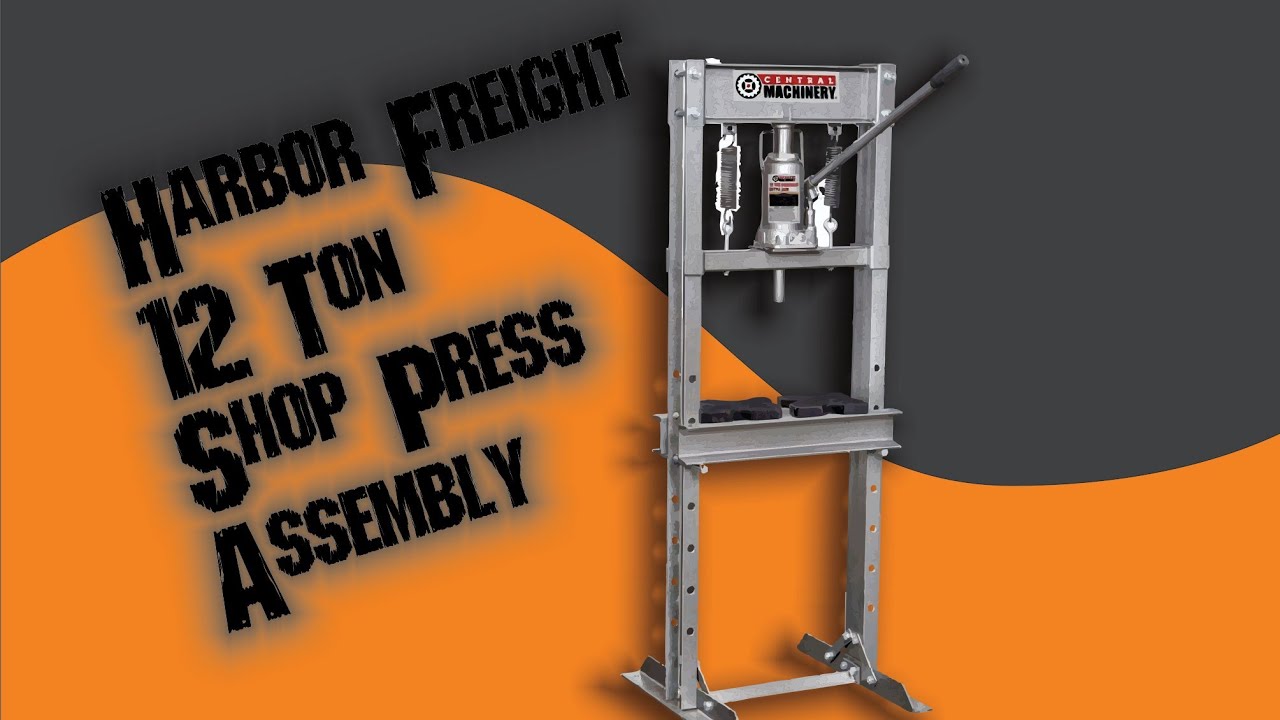Harbor Freight 12 Ton Press Assembly
