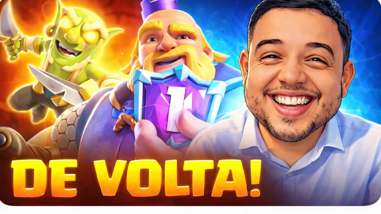 USEI O DECK DO @pedrotmcr E PEGUEI 11k DE TROFÉU NO CLASH ROYALE NÃO ACREDITOOO 😱