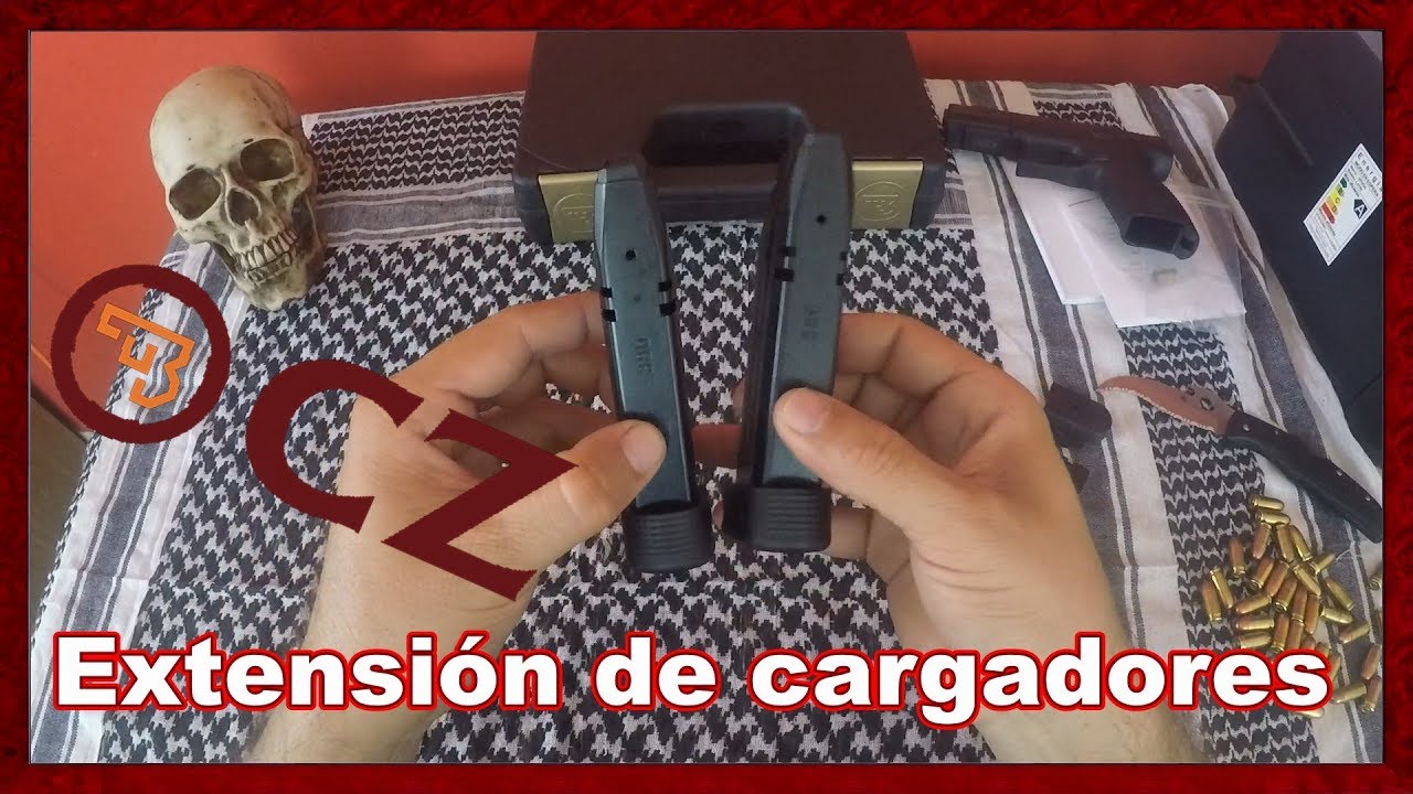 CZ P10 C Extensión de cargadores.