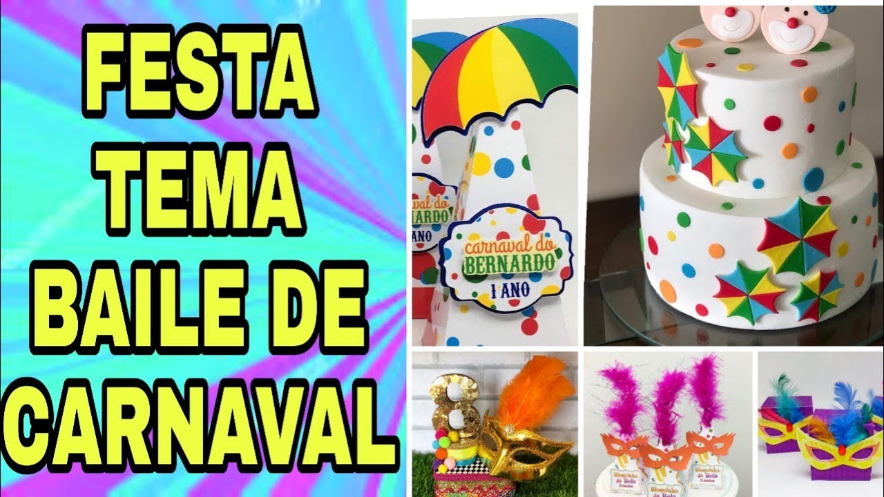 Tema carnaval - Ideias de Festa Infantil Carnaval - Lembrancinhas Festa Tema Carnaval