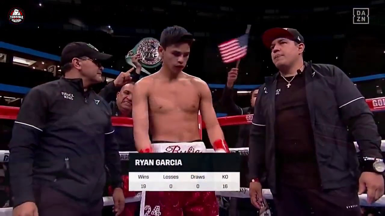 RYAN GARCIA VS FRANCISCO FONSECA ( FIRST ROUND TKO | Full Fight Highlights HD ) THE WORLD OF BOXING