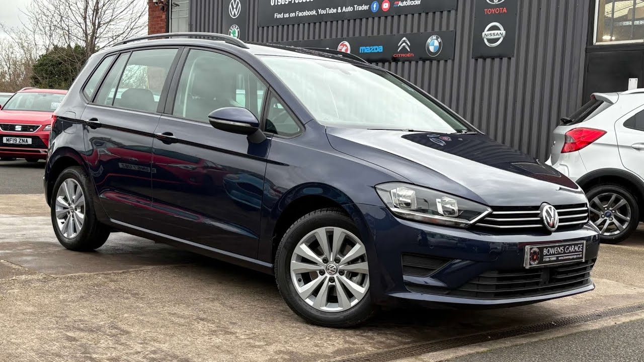 2015 (65) Volkswagen Golf SV 1.4 SE TSi DSG 5Dr in Night Blue.11k Miles.1 Owner. 9 Services. £12,750