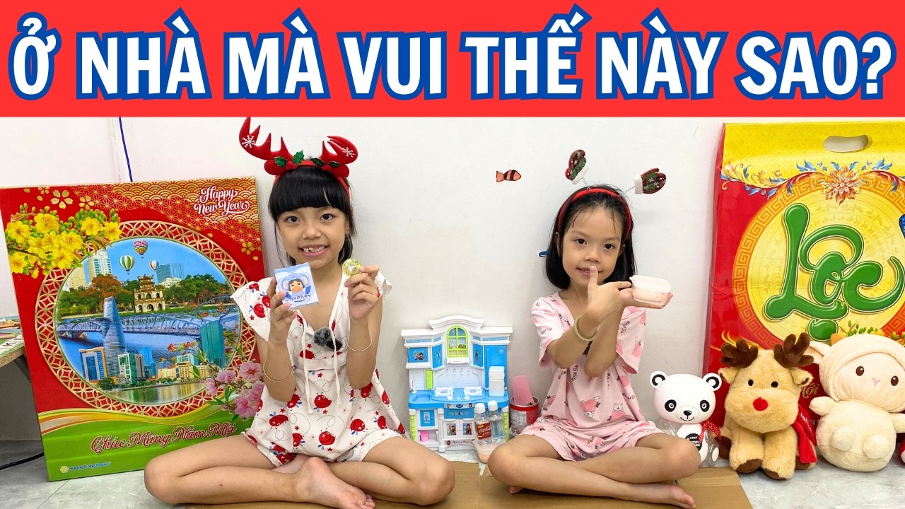 2 Bé Tự Chơi Ở Nhà Mà Vui Bất Ngờ | Bé Chơi Đồ Chơi Tại Nhà