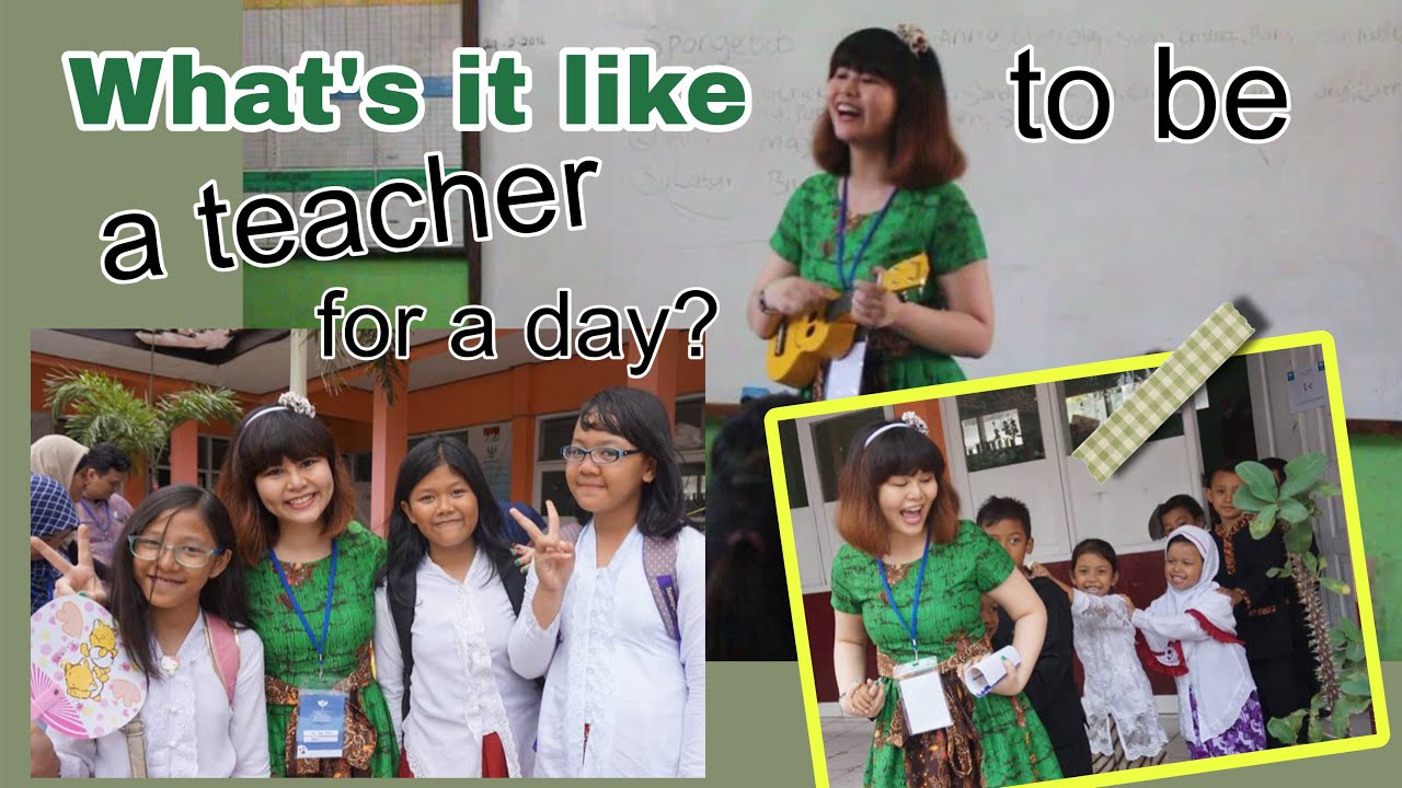 Taking a day off to teach 1st - 6th graders (Kelas Inspirasi)