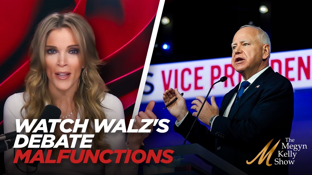Watch Tim Walz's Worst Moments in Debate While He Malfunctions on Stage, with The Fifth Column Hosts