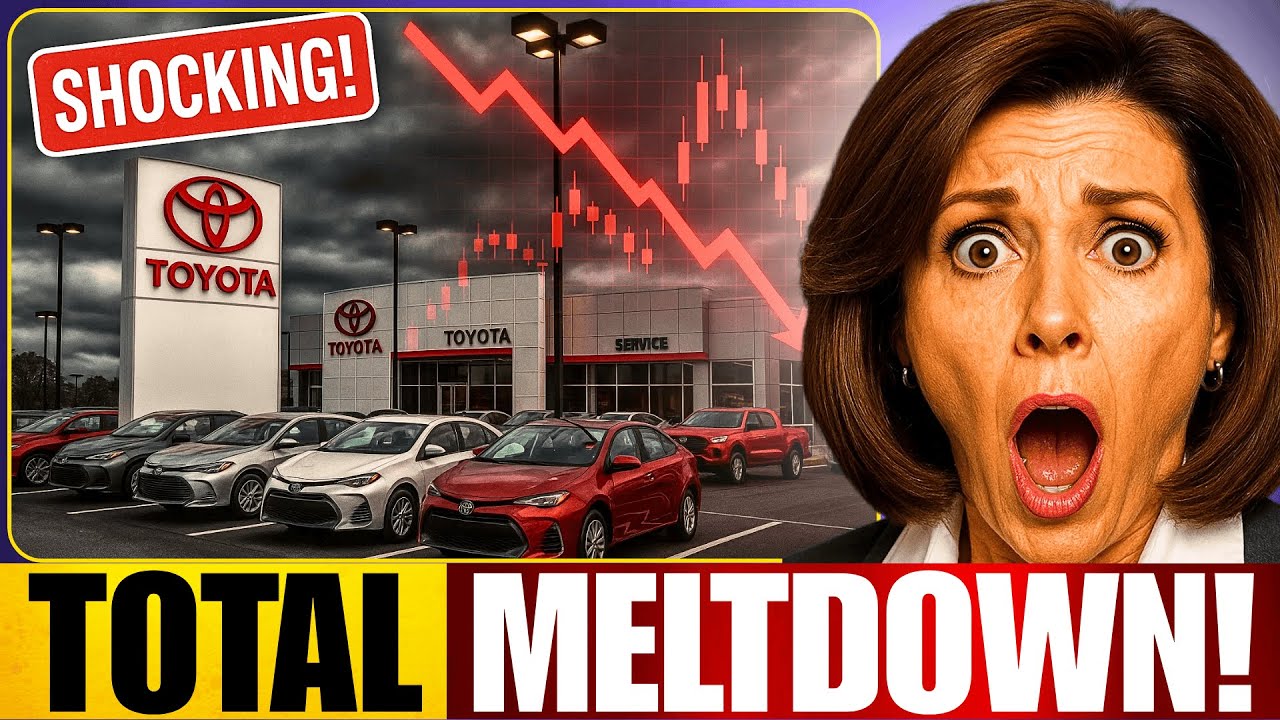 Toyota właśnie WYWR&Oacute;CIŁA przemysł samochodowy &ndash; rynek samochodowy w USA pogrążył się w totalnym z...