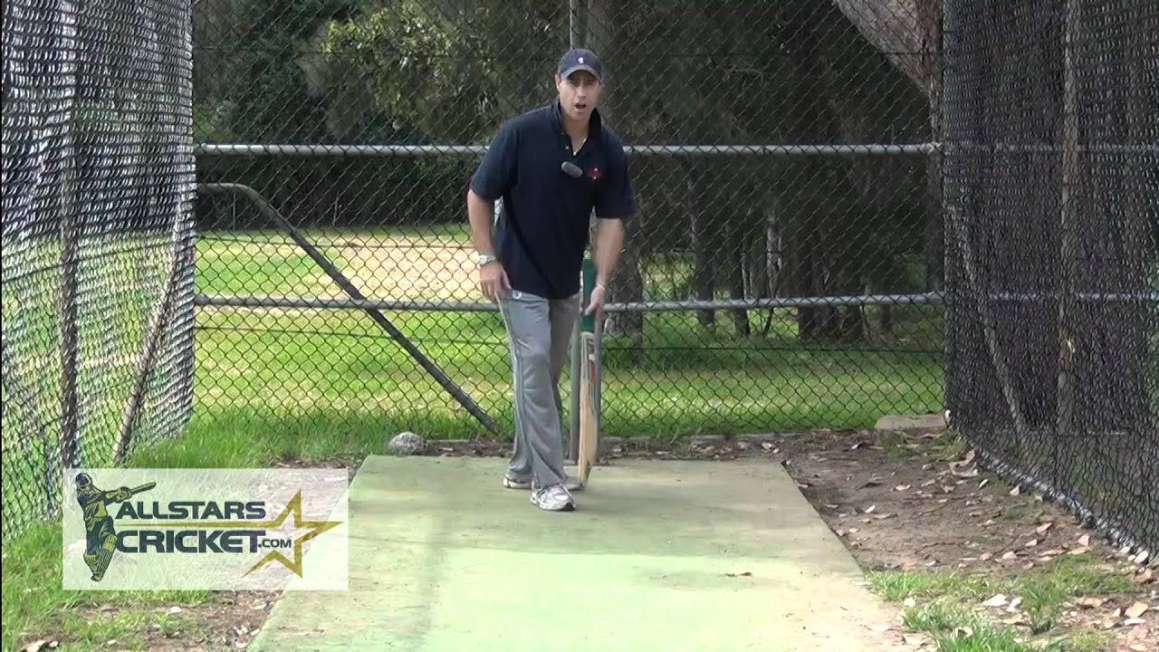 Batting coach-allstars cricket-forward defensive shot.m2t