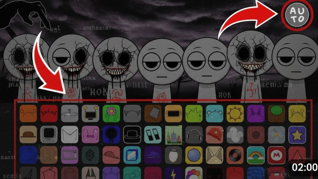 Sprunki Incredibox Corruption Compilation, Sprunki horror version