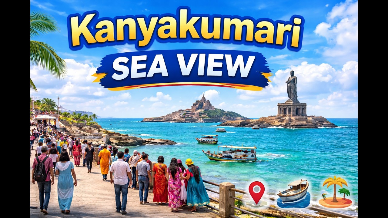 Beautiful Day at Kanyakumari | India’s Southernmost Point