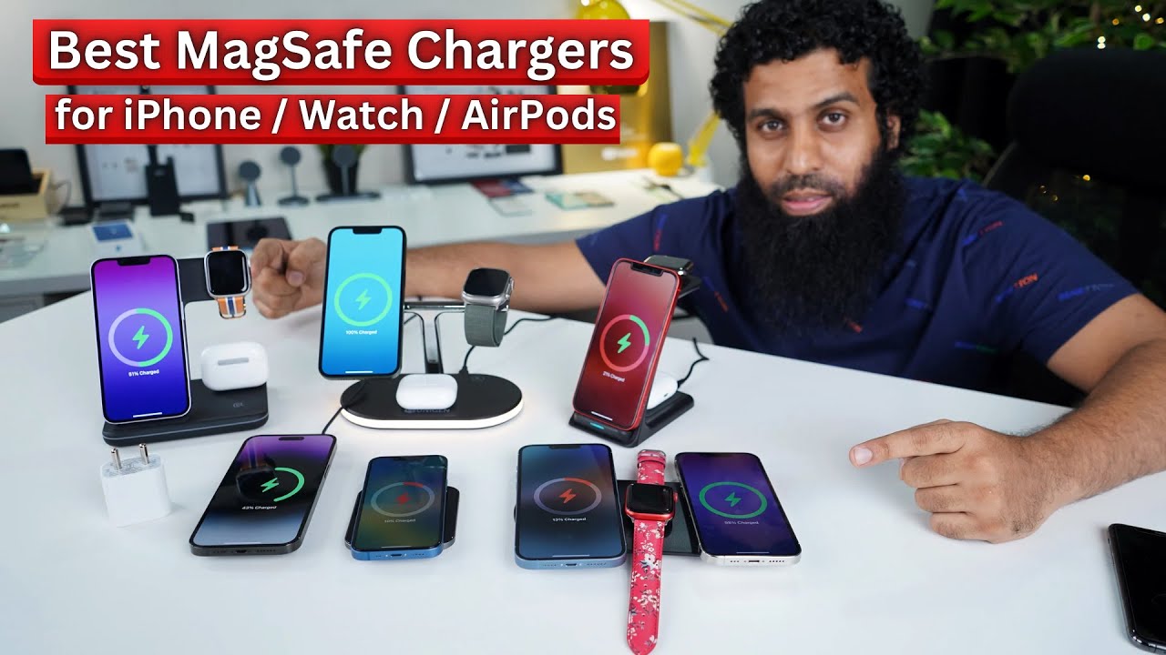 Best Wireless MagSafe Charger Dock for iPhone, Apple Watch & Airpods | UNIGEN