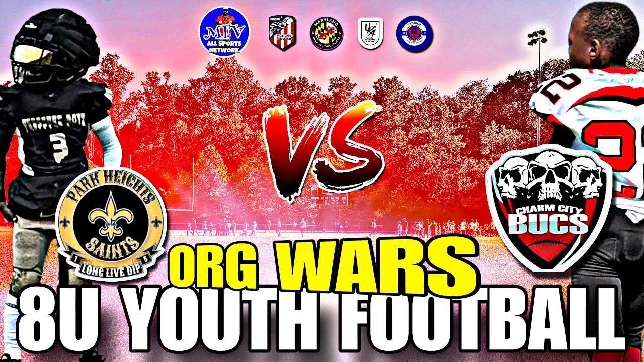 ORG WARS @ LEON DAY PARK ft Park Heights Saints vs Charm City Buccaneers | 8u Youth Football