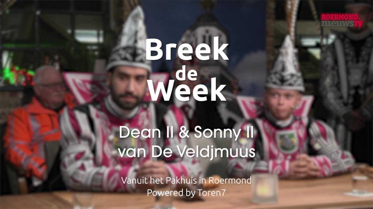 Interview met prins Sonny II en jeugdprins Dean II van De Veldjmuus | Breek de Week