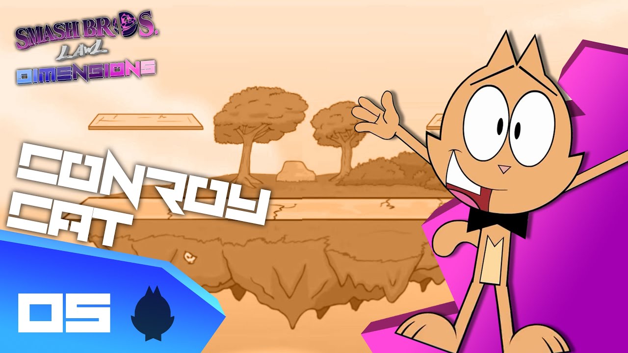 Smash Bros. Lawl Dimensions Moveset - Conroy Cat (Dtoons)
