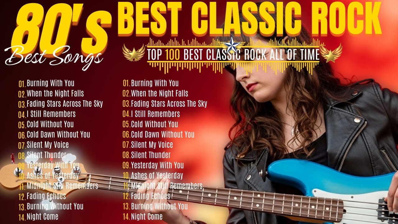 Slow Rock Classic Rock Ballad Anthems – Powerful Vocals and Melodic Guitars Forever 🎤🎸