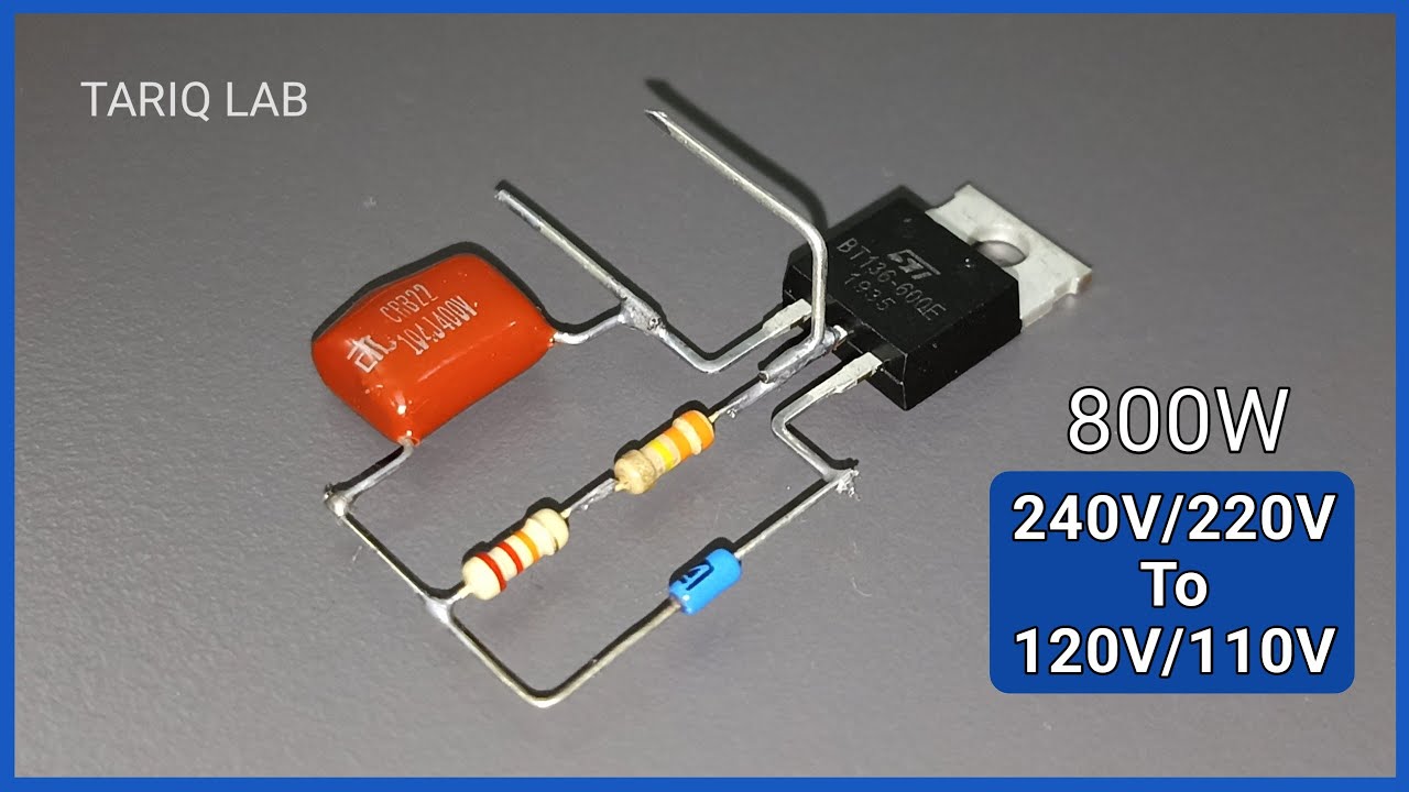 How To Make A 220V To 110V Converter