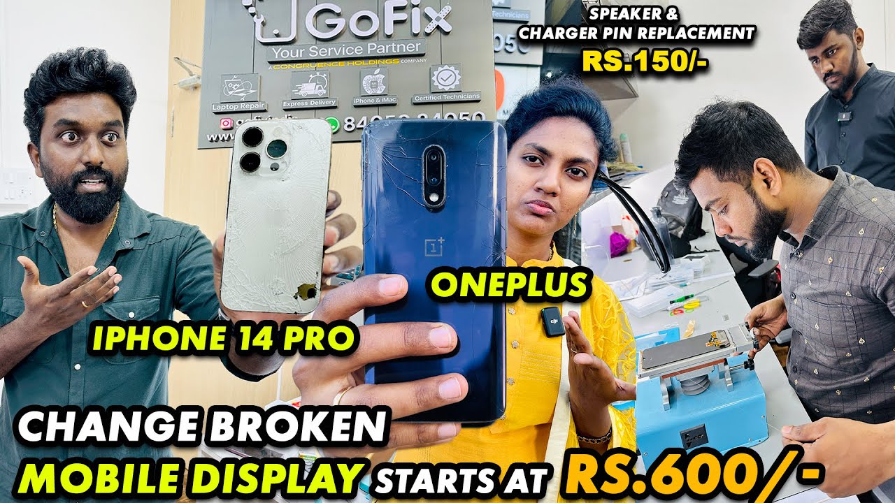 Fast & Budget Mobile Glass Replacement and Service | GOFIX Perungudi