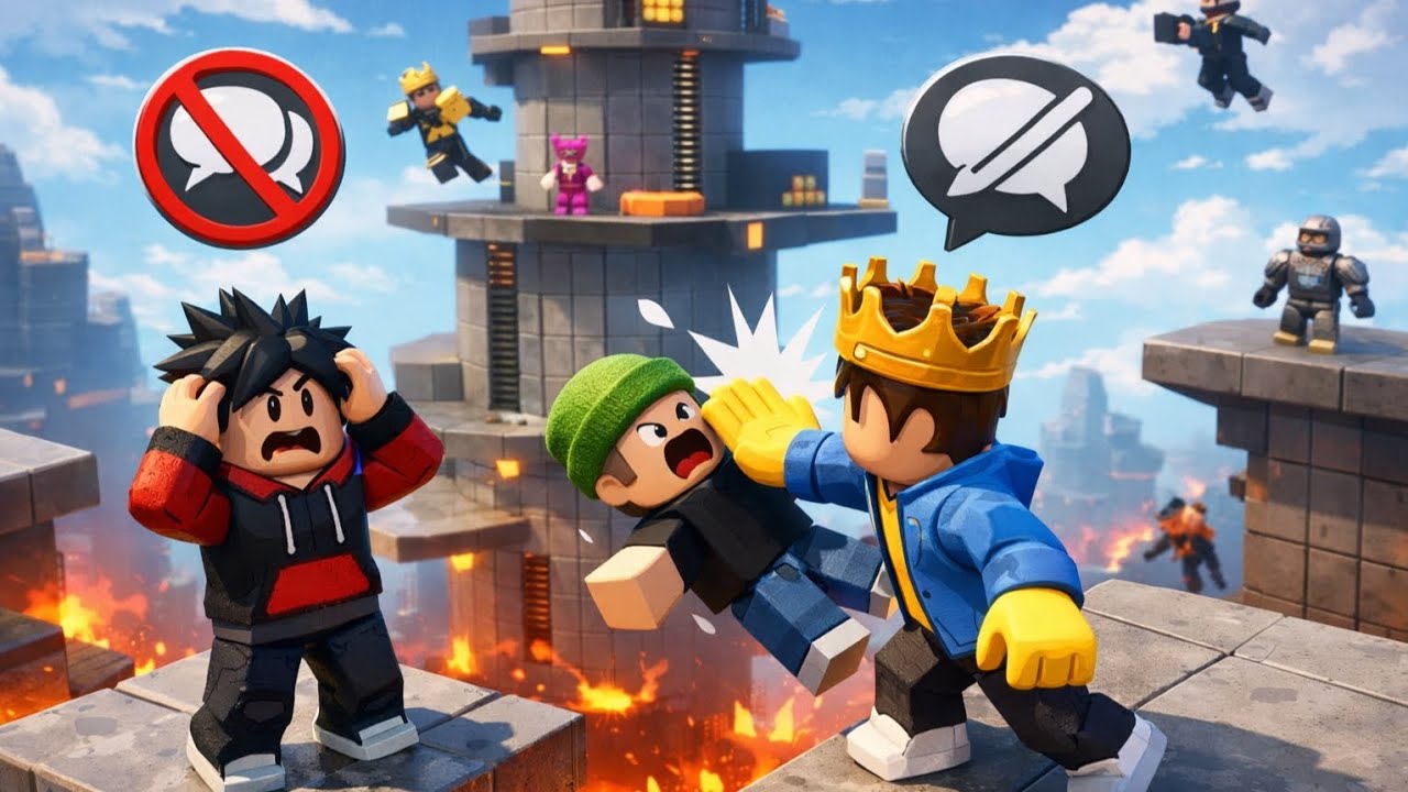 No Chat in Slap Tower?! Roblox Players Are Confused