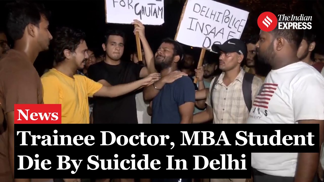 Delhi Students Protest After Suicide Of MBA Student At IP; Doctor Found Dead In MAMC Hostel