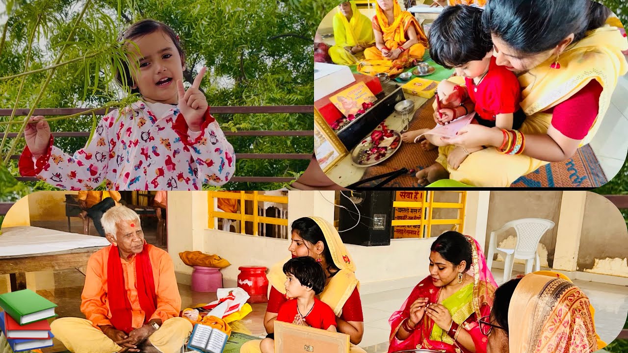  🌹Little Mishri&rsquo;s Vidya Sanskar Ceremony 🥰✨