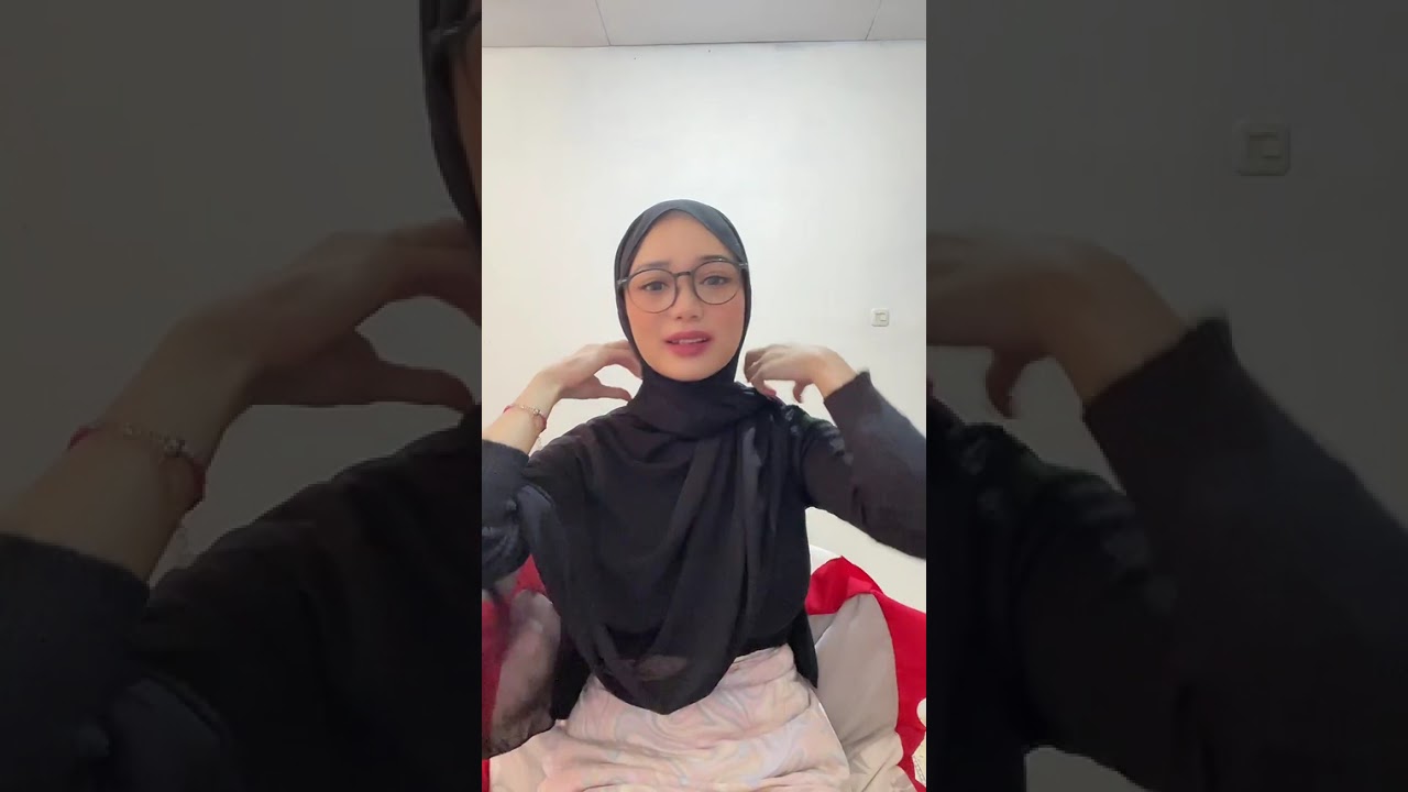 Simp4cala live hijab hitam manis prt.3
