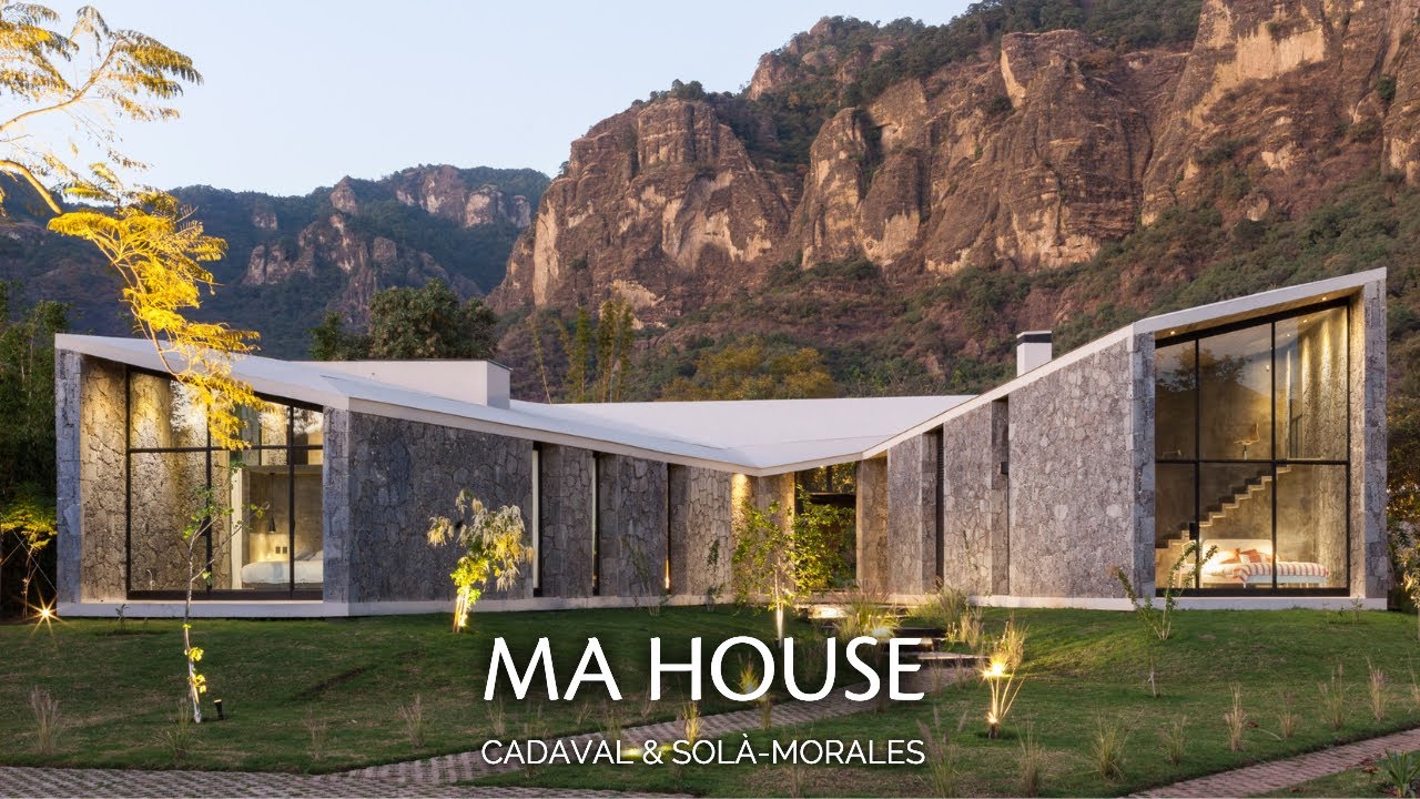 Volcanic Stone House is Geometry and Material. Nothing More.