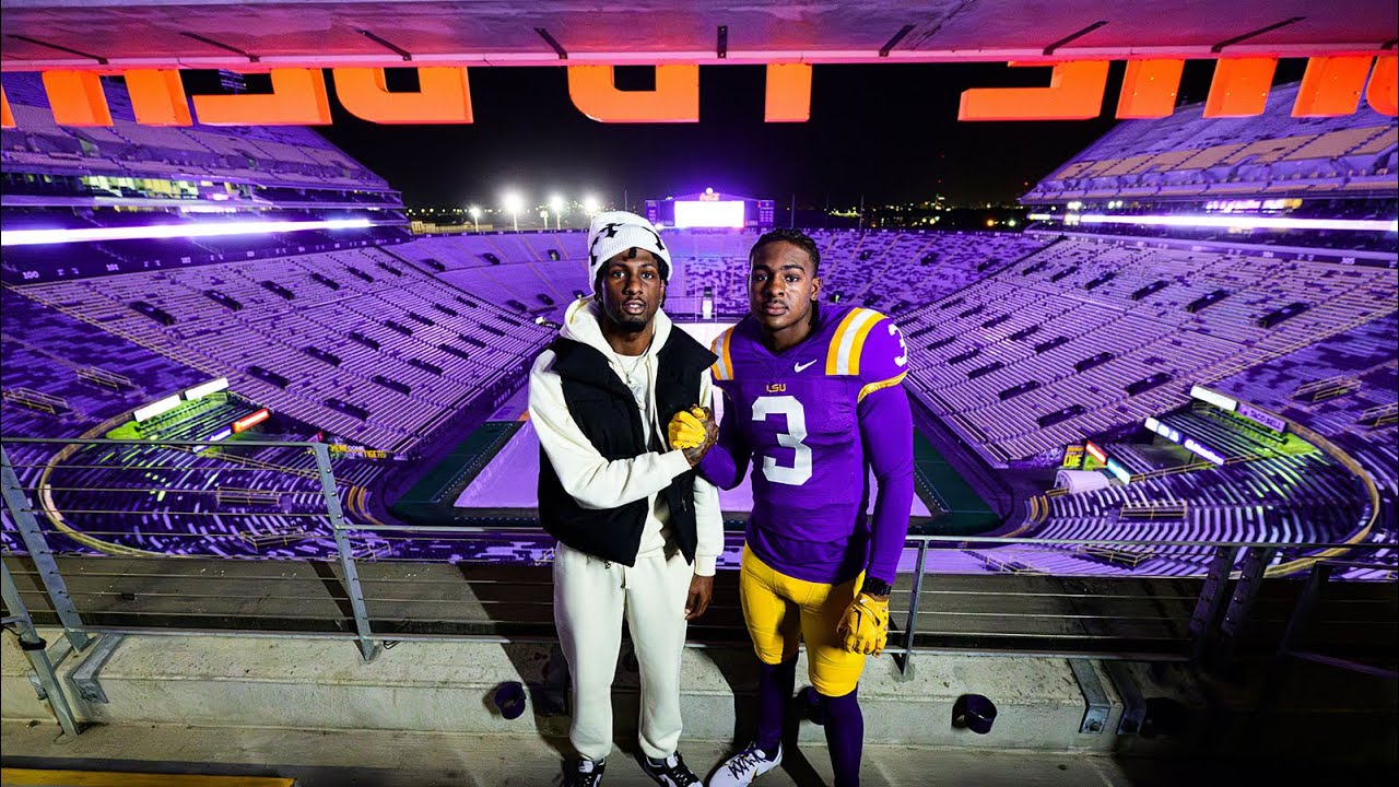 MY BROTHER TOOK ME ON HIS OFFICIAL VISIT TO LSU😳