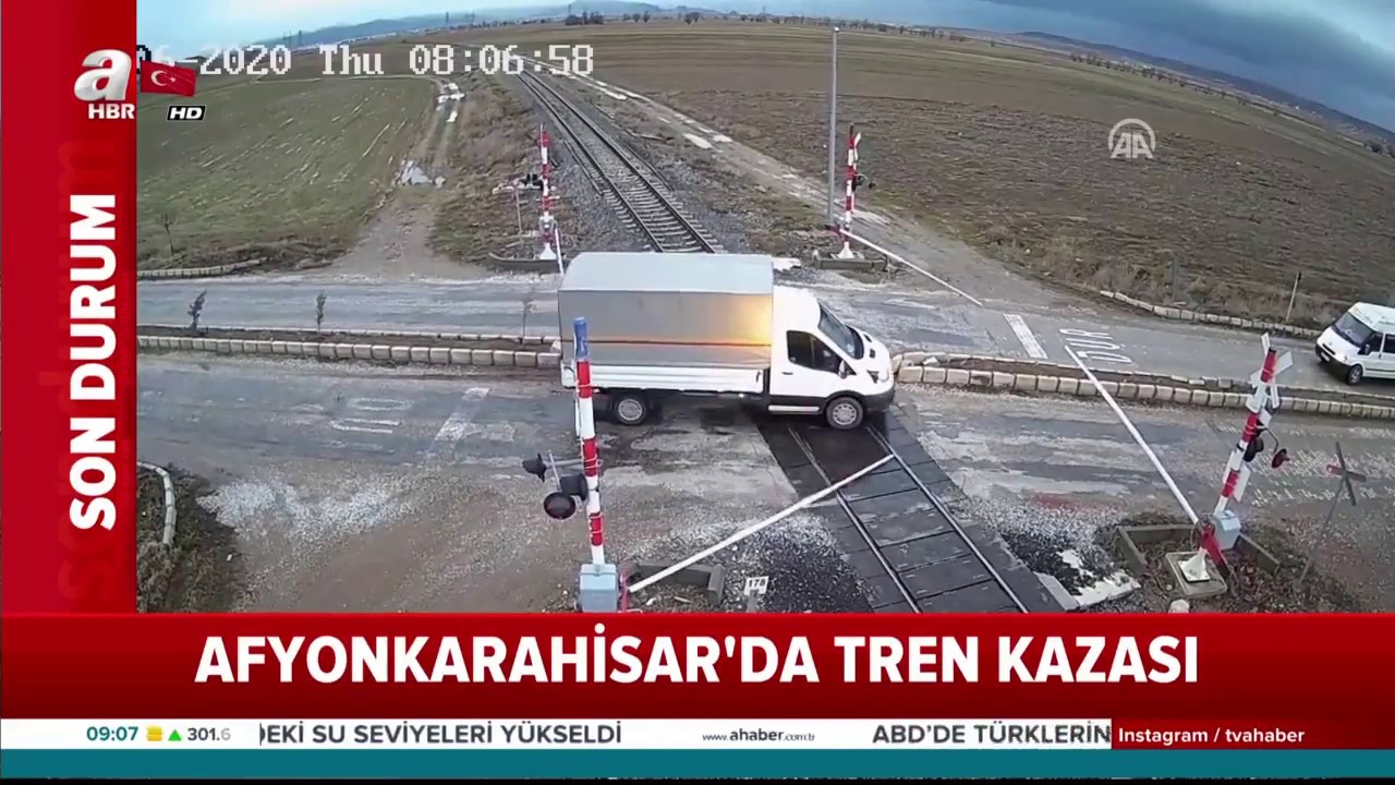 Afyonkarahisar'da tren kazası!