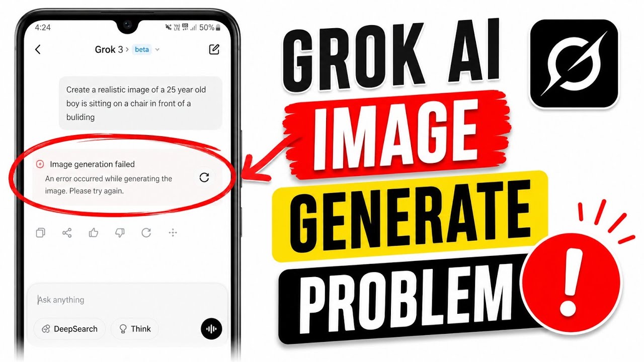 Image generation was rate limited please try again later Grok AI problem || Grok AI image generation