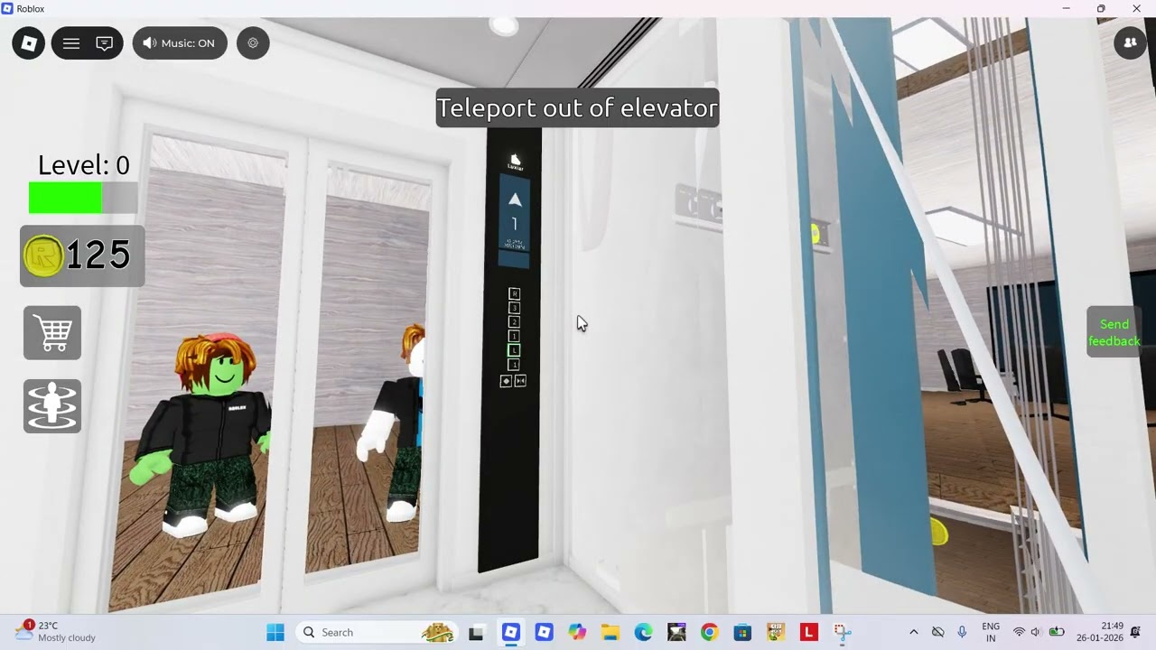 Luxiar Lifts @ Elevator Inside Building | Roblox