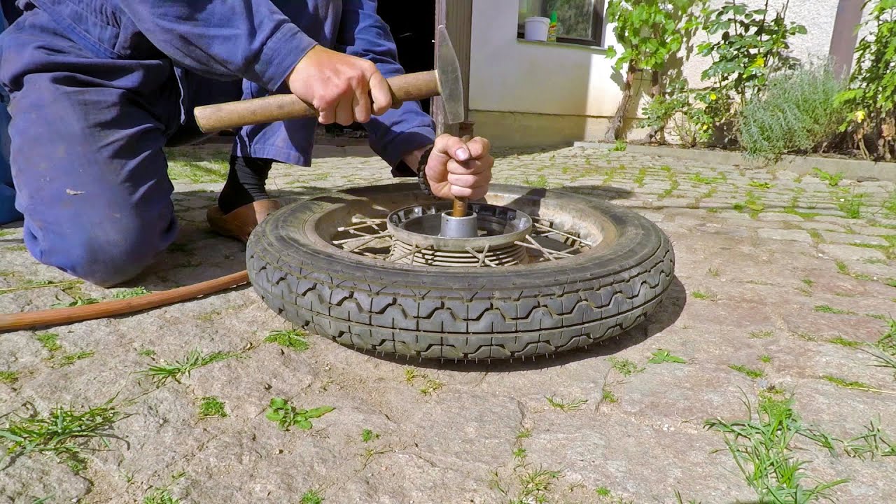 Výměna ložisek v kole u Jawa 250-353 / Čím víc ložisek, tím víc koní!!!!