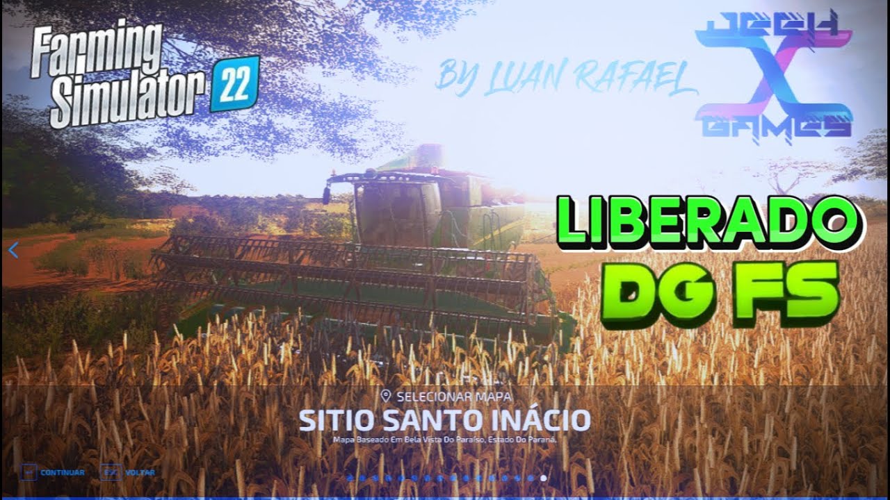S&Iacute;TIO SANTO INACIO V2 0,mapa BR muito show | Apresentando Mods PC | LIBERADO | Farming Simulator 22