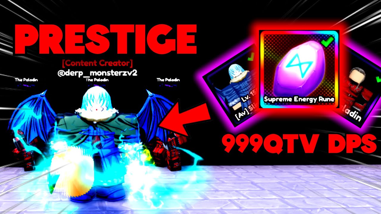 I Finally PRESTIGED in the New Anime Eternal Update and This Happened!