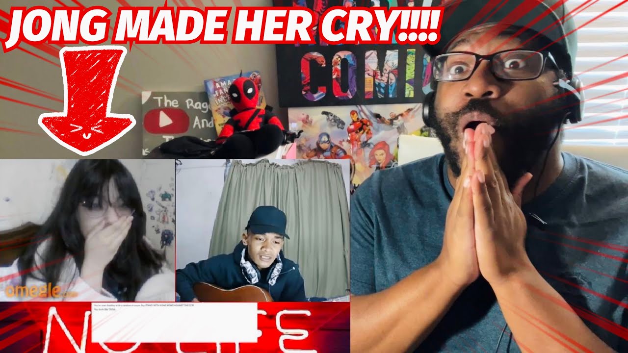 SHE CRIED! Jong Madaliday singing to strangers on omegle | Pt29 we can be shy together | REACTION!!!