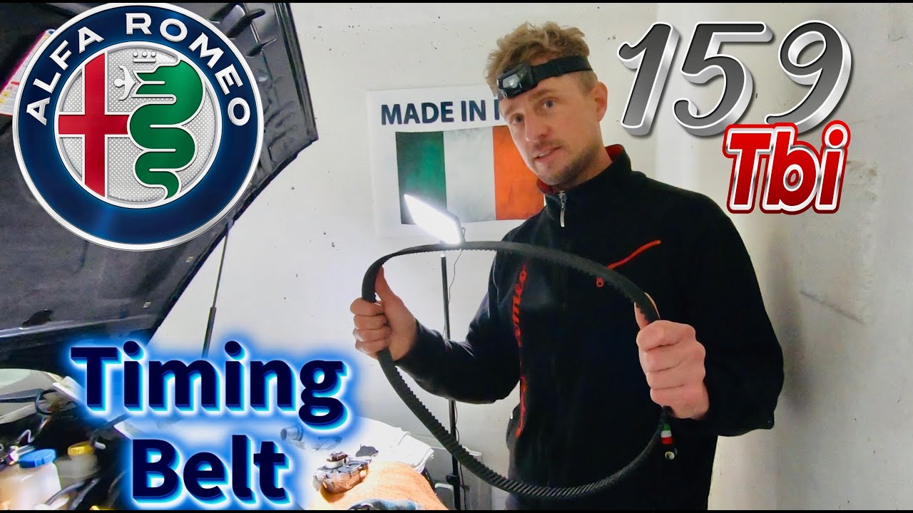 ALFA ROMEO 159 TBI TIMING BELT REPLACEMENT ||| CAMBELT CHANGE