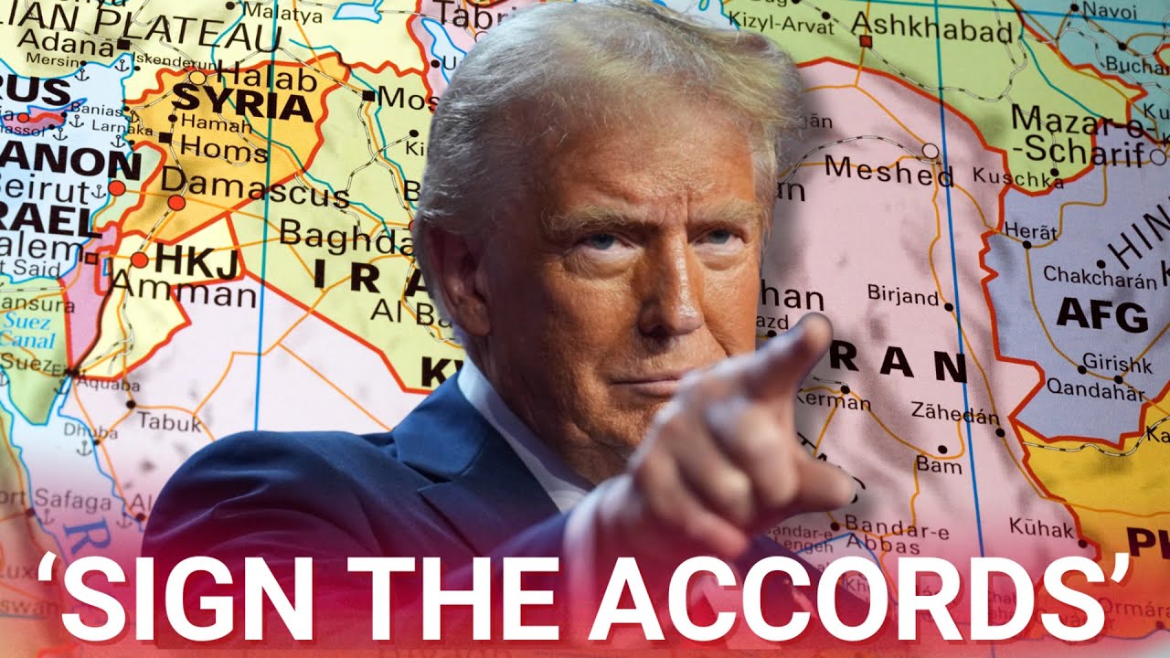 Trump demands nations join Abraham Accords as part of Iran peace agreement