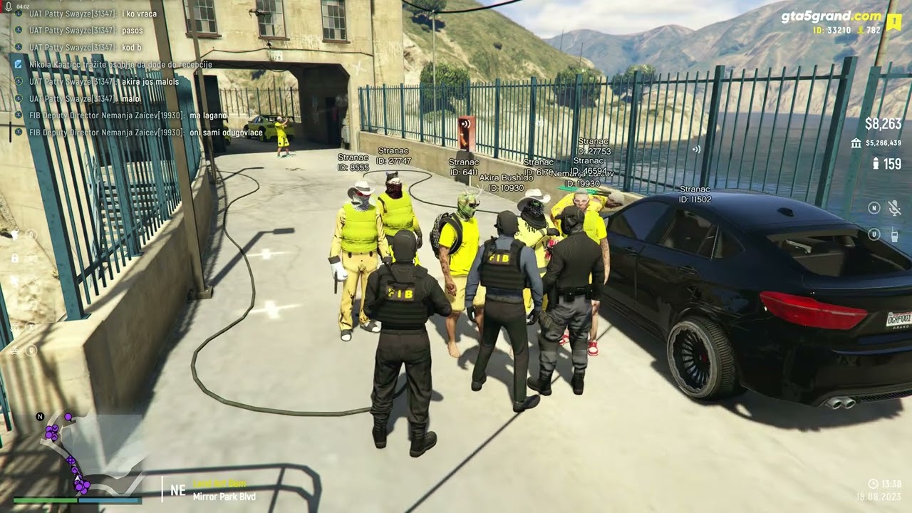 Vagosi rade Talacku pa beze u vodu jbg GRAND RP GTA 5
