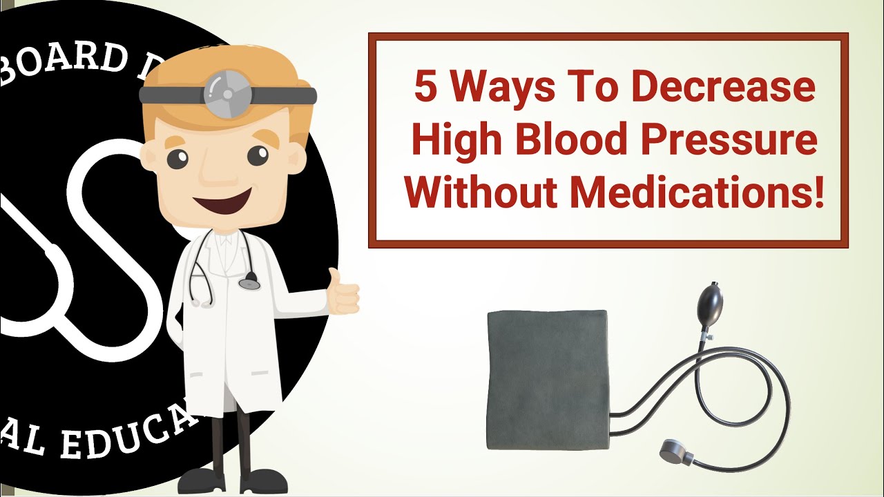 5 Proven Ways to Reduce High Blood Pressure Before Medications | Public Health