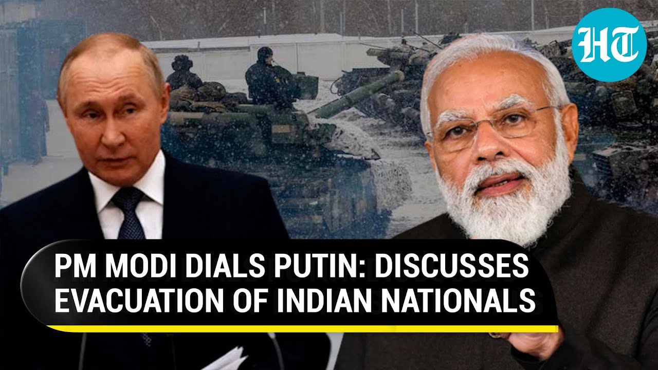 PM Modi dials Putin; Discusses safe evacuation of Indian nationals amid Ukraine War