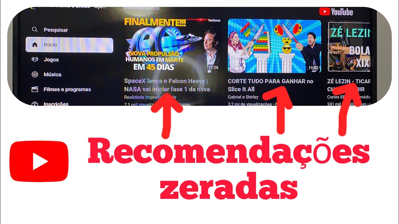 Como resetar as recomendações do YouTube e desinscrever em vários canais rapidamente