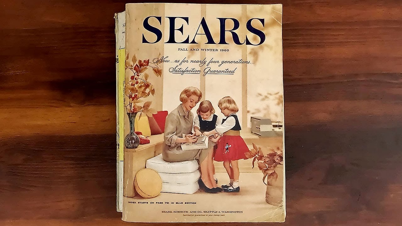 Sears Fall/Winter 1960 Department Store Catalogue | ASMR Catalogue Flip Through