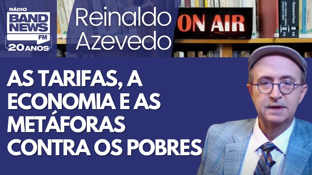 Reinaldo: Trump e os desatinos, advertências do FMI e as metáforas de sempre no nosso Banco Central
