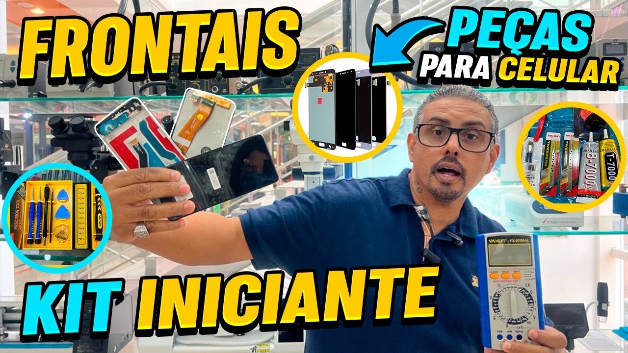Peças para celular e Frontais Fornecedor Atacadista na Galeria Page Brás