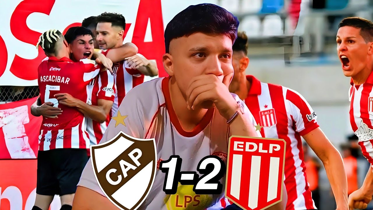PLATENSE 1 - 2  ESTUDIANTES LP | REACCI&Oacute;N HINCHA TRIPERO | TROFEO DE CAMPEONES