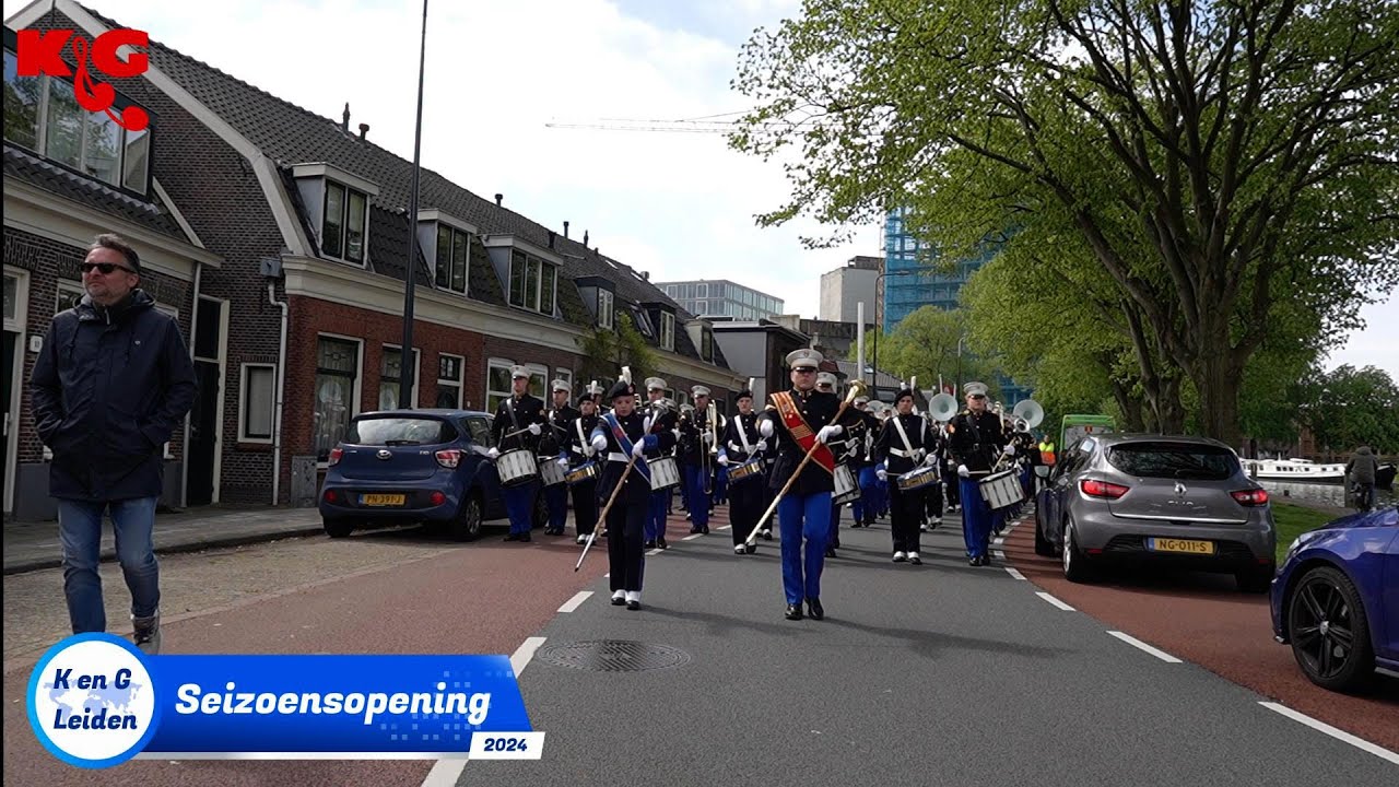 Seizoensopening K&G Leiden Holland met K&G senioren, Jong K&G en K&G 3. Zaterdag 20 april 2024.