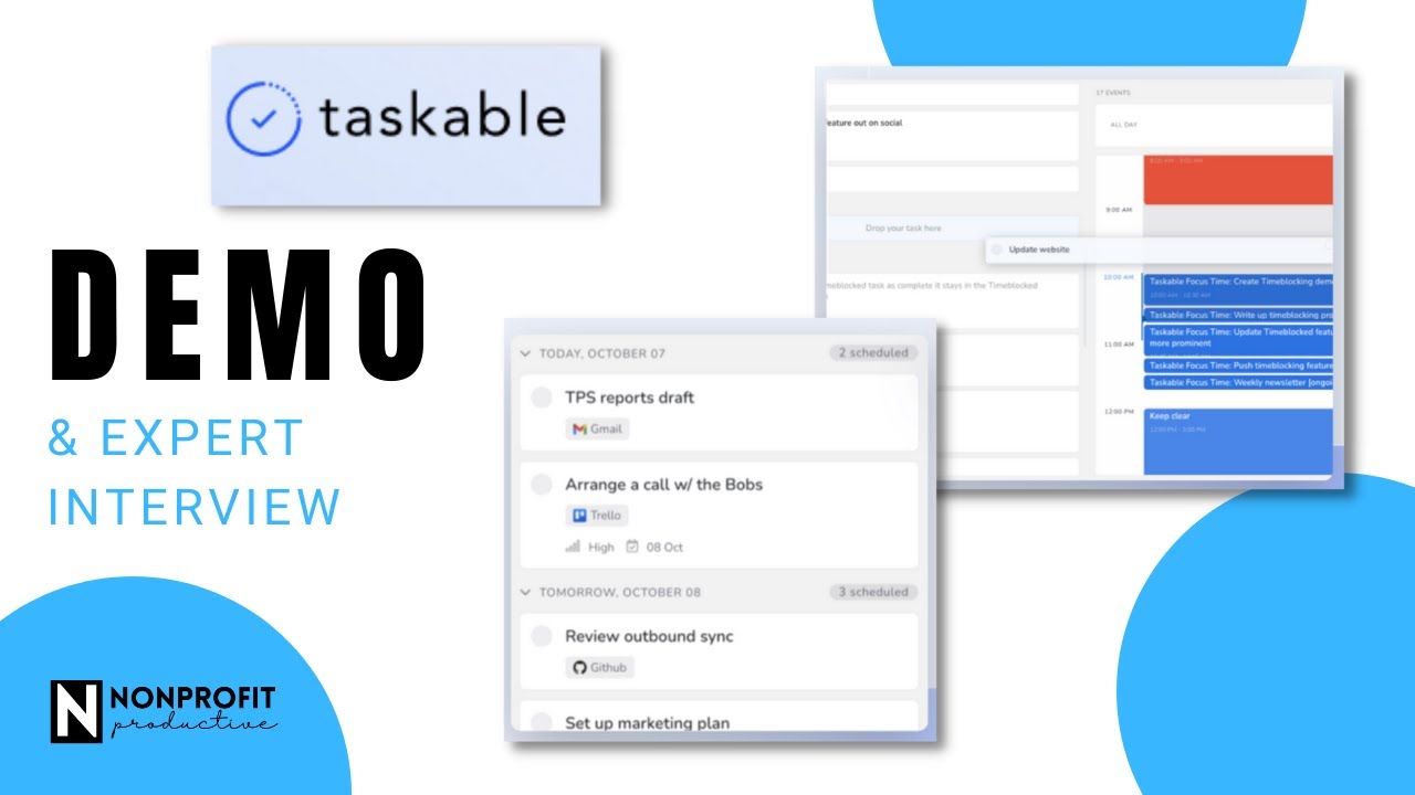 Expert Interview & Demo: Taskable HQ