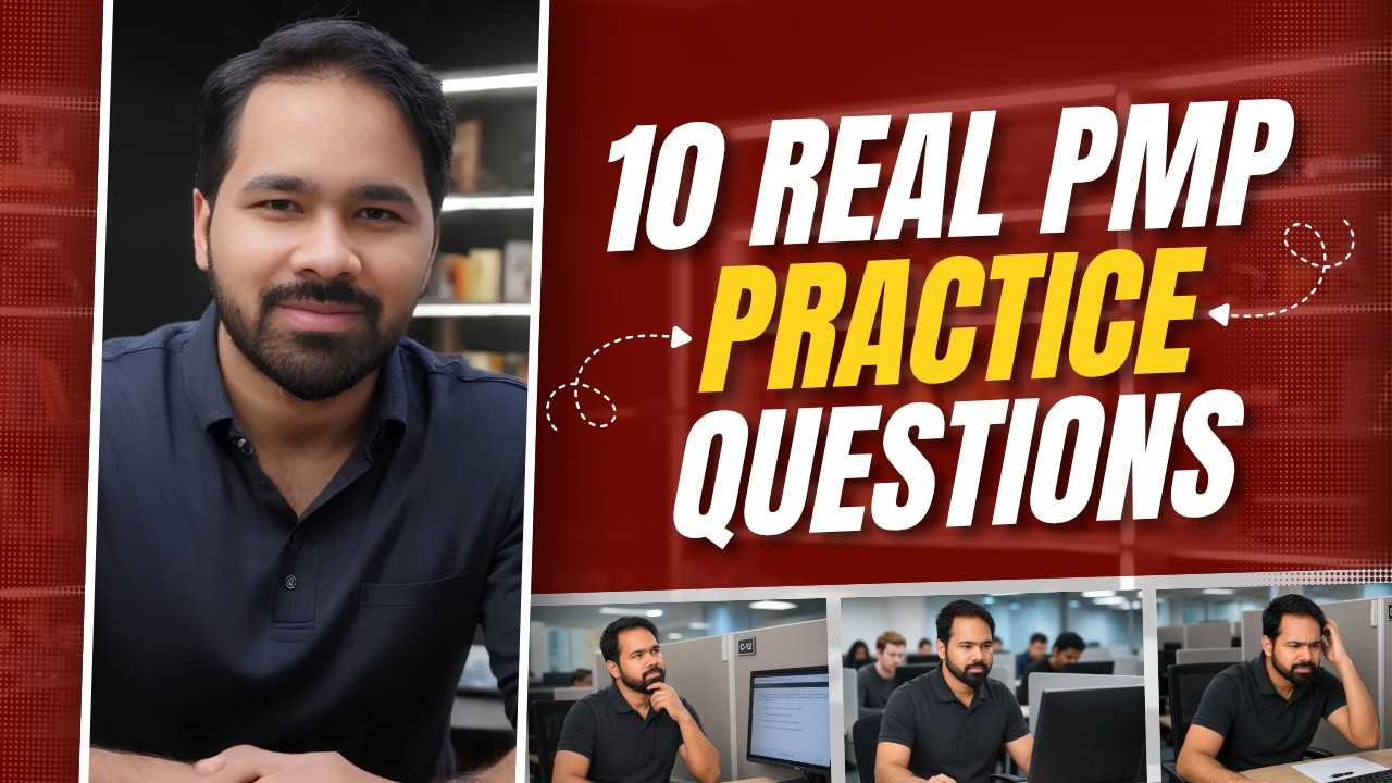 Can You Pass This PMP Practice Test? | PMP Mock Questions 1-10