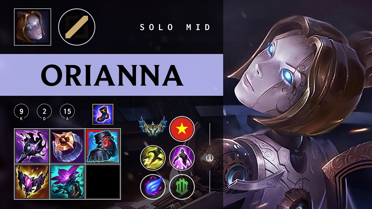 Orianna Mid vs Syndra - VN Challenger Patch 26.05