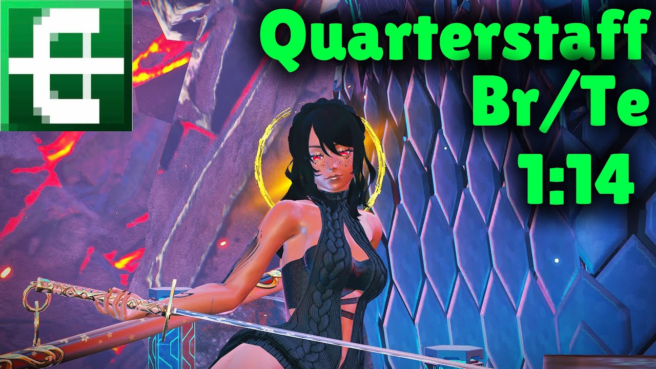 [PSO2:NGS] Quarterstaff 1193% Br/Te 1:14.254| クォータースタッフ 1193% Br/Te 1:14.254
