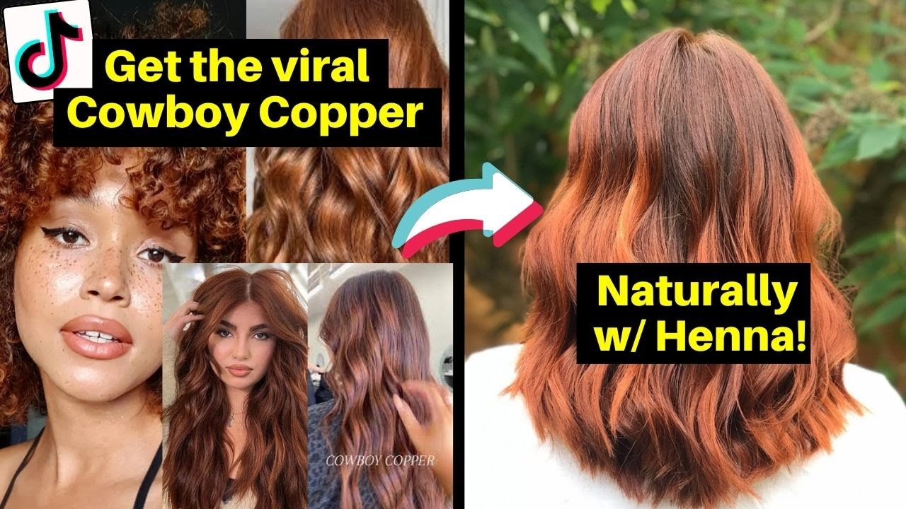 How to Achieve the Viral Cowboy Copper Hair at home Naturally