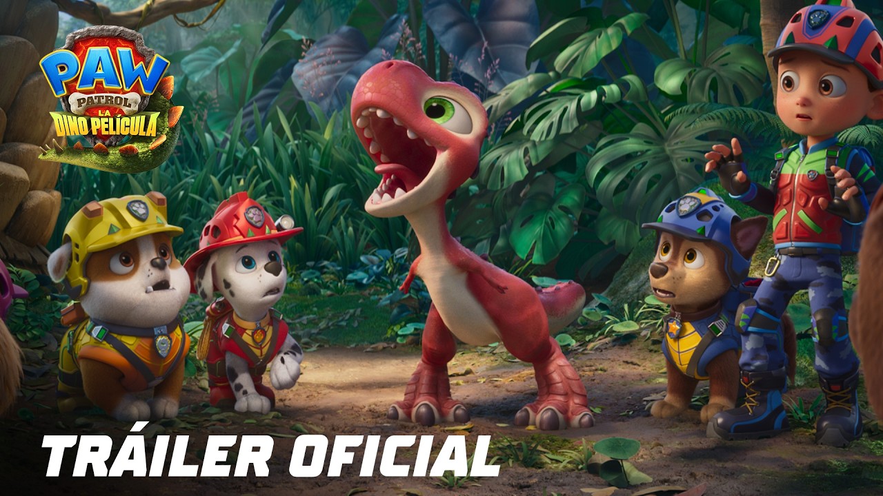 PAW Patrol: La Dino Pel&iacute;cula | Tr&aacute;iler Oficial (DOBLADO) | Agosto 13